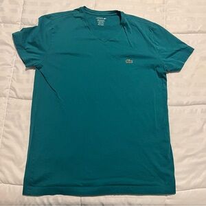 Blue turquoise Lacoste t, size 3